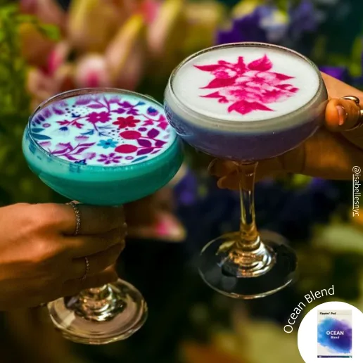 Custom foam printed drink